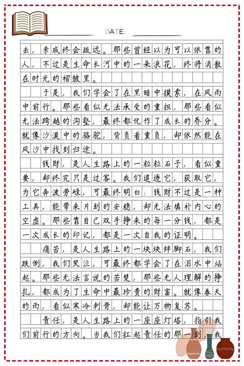 靠自己高一作文  第1张