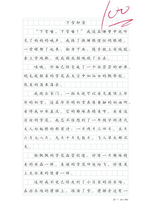 高二描写雪景的周记作文 第1张 高二描写雪景的周记作文 第1张
