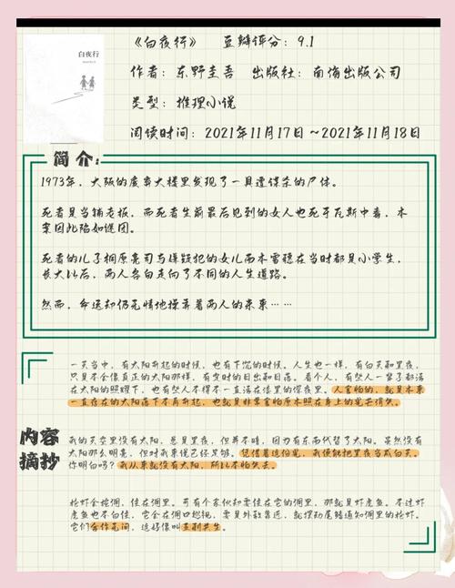 读书:白夜行(东野圭吾) 第1张 读书:白夜行(东野圭吾) 第1张