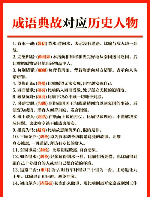 一篇精彩绝伦的成语千句文,让你读懂中国历史! 第1张 一篇精彩绝伦的成语千句文,让你读懂中国历史! 第1张