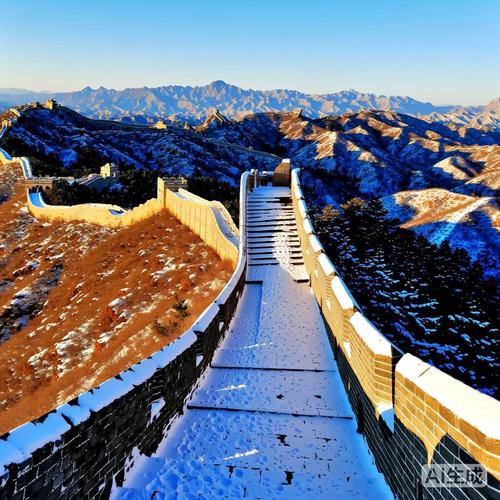 雪后长城美如画,在最好的时节,遇见最美的风景 第1张 雪后长城美如画,在最好的时节,遇见最美的风景 第1张