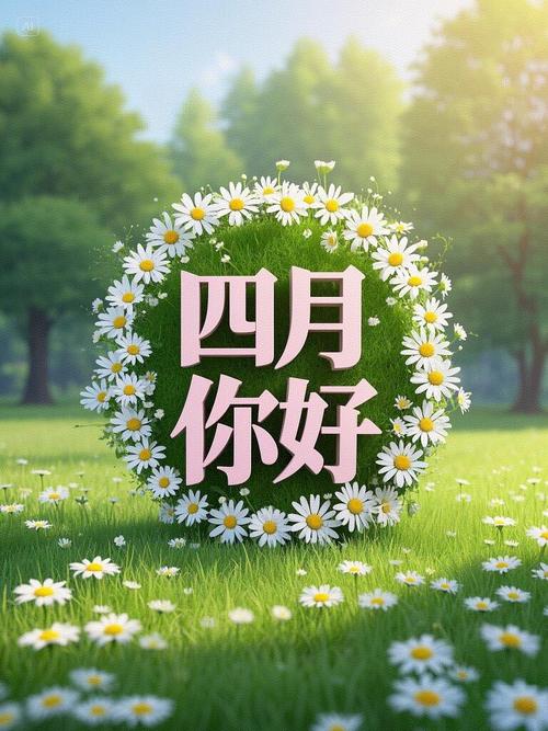 四月发朋友圈的精美句子大全：人间芳菲四月天，惟愿你我皆安好  第1张