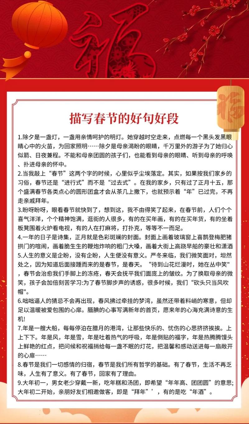 关于春节的22句名言,你知道多少? 第1张 关于春节的22句名言,你知道多少? 第1张