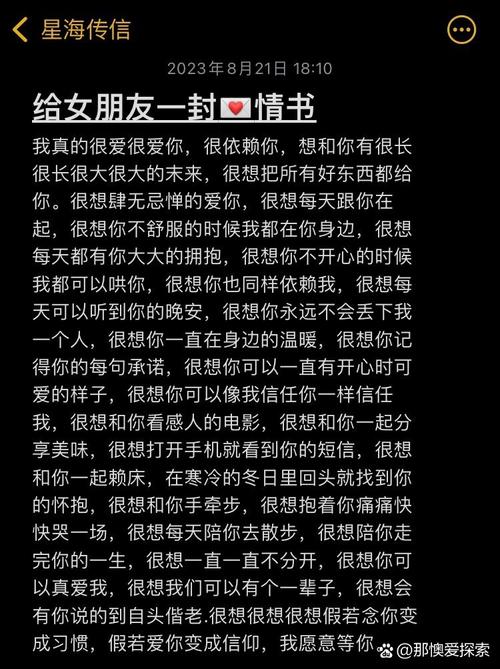 写给对象的一封情书  第1张