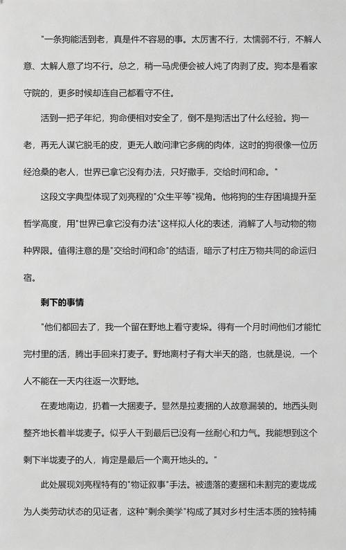 《一个人的村庄》精选语录 第1张 《一个人的村庄》精选语录 第1张