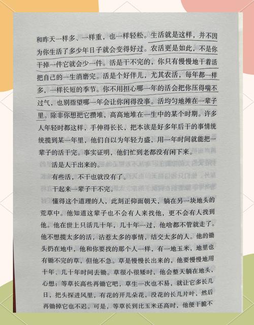 《一个人的村庄》经典语录：心地才是最远的荒地  第1张