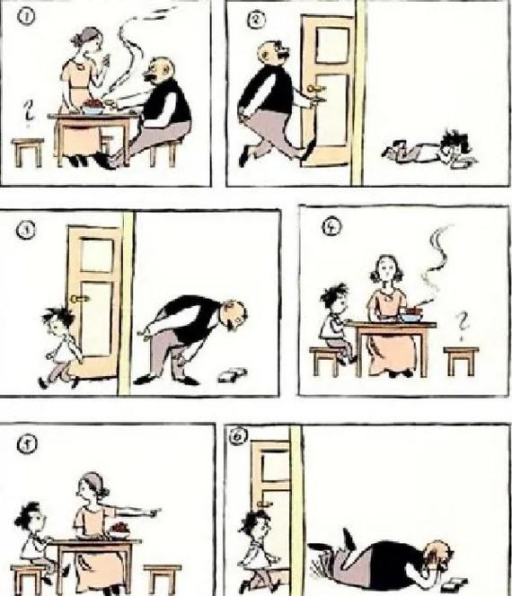 感人至深的漫画故事:父与子是一生的陪伴 第1张 感人至深的漫画故事:父与子是一生的陪伴 第1张