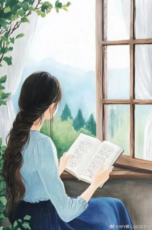 女孩读书，哪怕跌入繁琐，洗尽铅华，也会有不一样的心境和素养  第1张