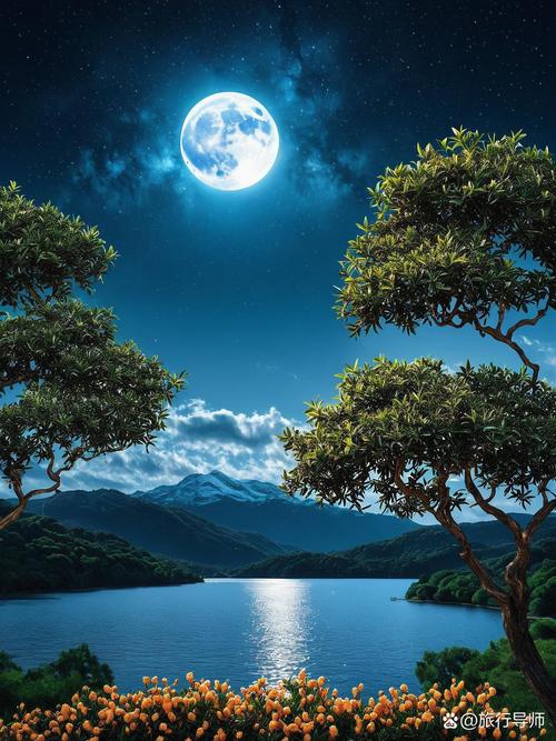 明月清风照夜眠，星河皎洁伴梦归  第1张