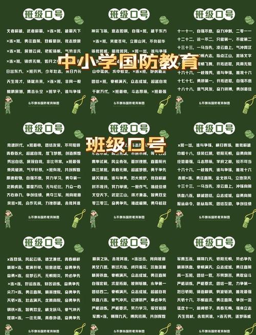 国防教育宣传口号(170个) 第1张 国防教育宣传口号(170个) 第1张