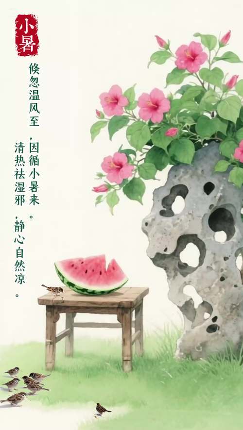 关于小暑的优美句子,描写小暑节气的唯美句子 第1张 关于小暑的优美句子,描写小暑节气的唯美句子 第1张