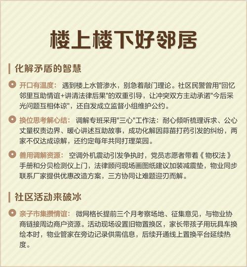 关于楼上楼下邻居之间相处的看法和建议 第1张 关于楼上楼下邻居之间相处的看法和建议 第1张