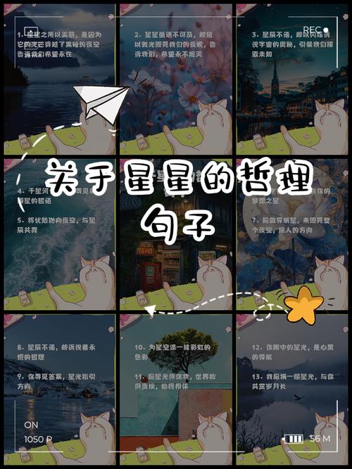 文案积累｜关于星星的温柔高级朋友圈文案  第1张